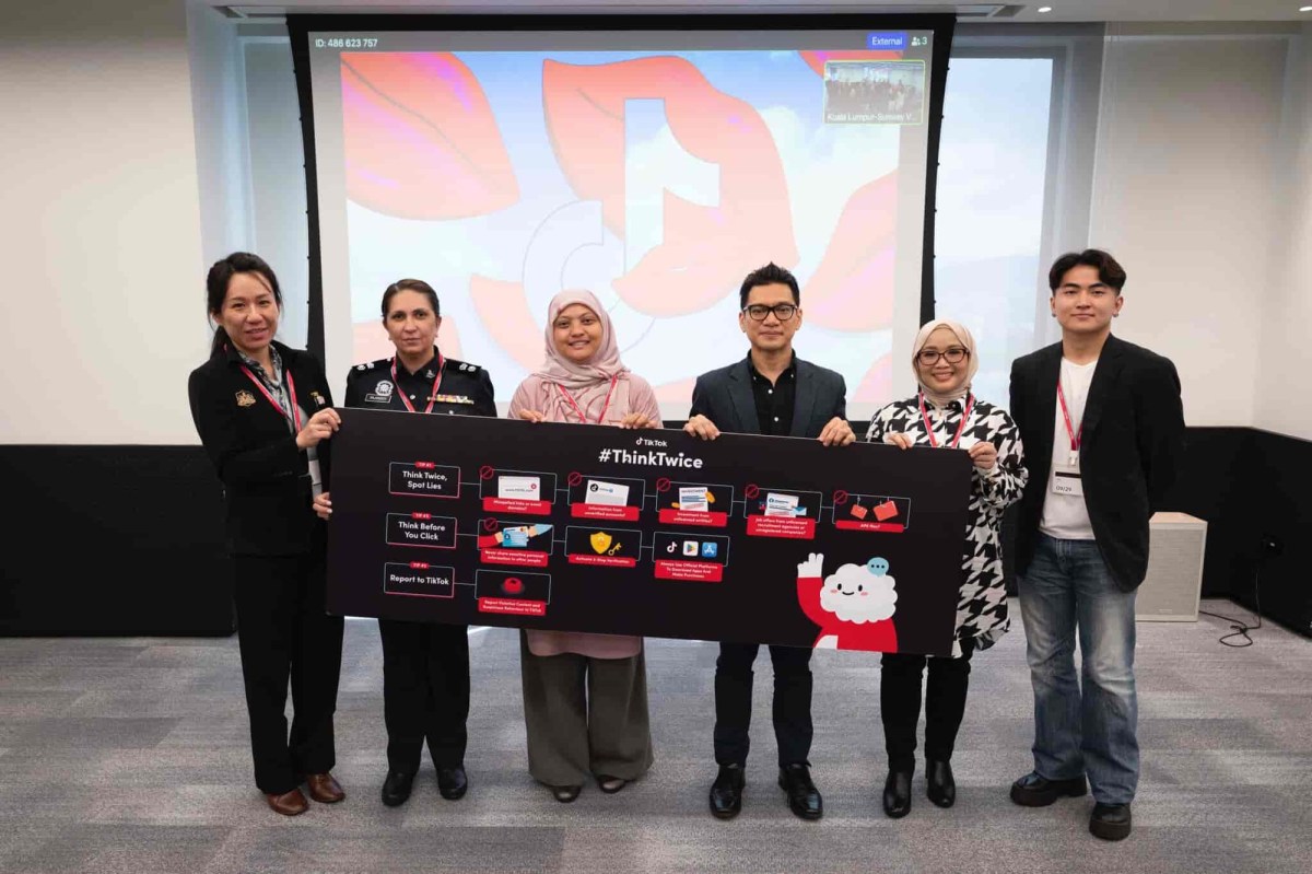 TikTok Perkukuh Usaha Perangi Penipuan Dalam Talian di Malaysia Menerusi Hab Maklumat Pelbagai Bahasa #ThinkTwice