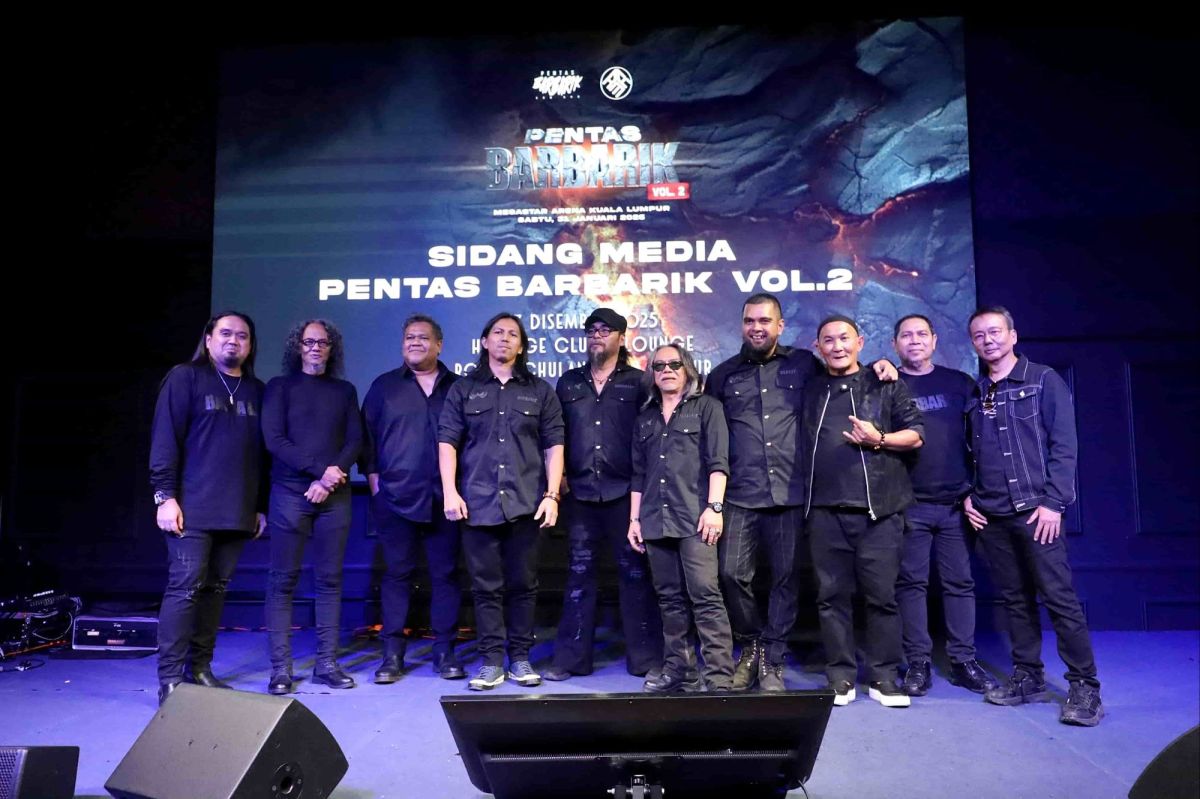 Konsert Pentas Barbarik Vol. 2 Umum Barisan Penampilan Istimewa; Karl Cromok, Mel, Black, Eddie dan Jojet