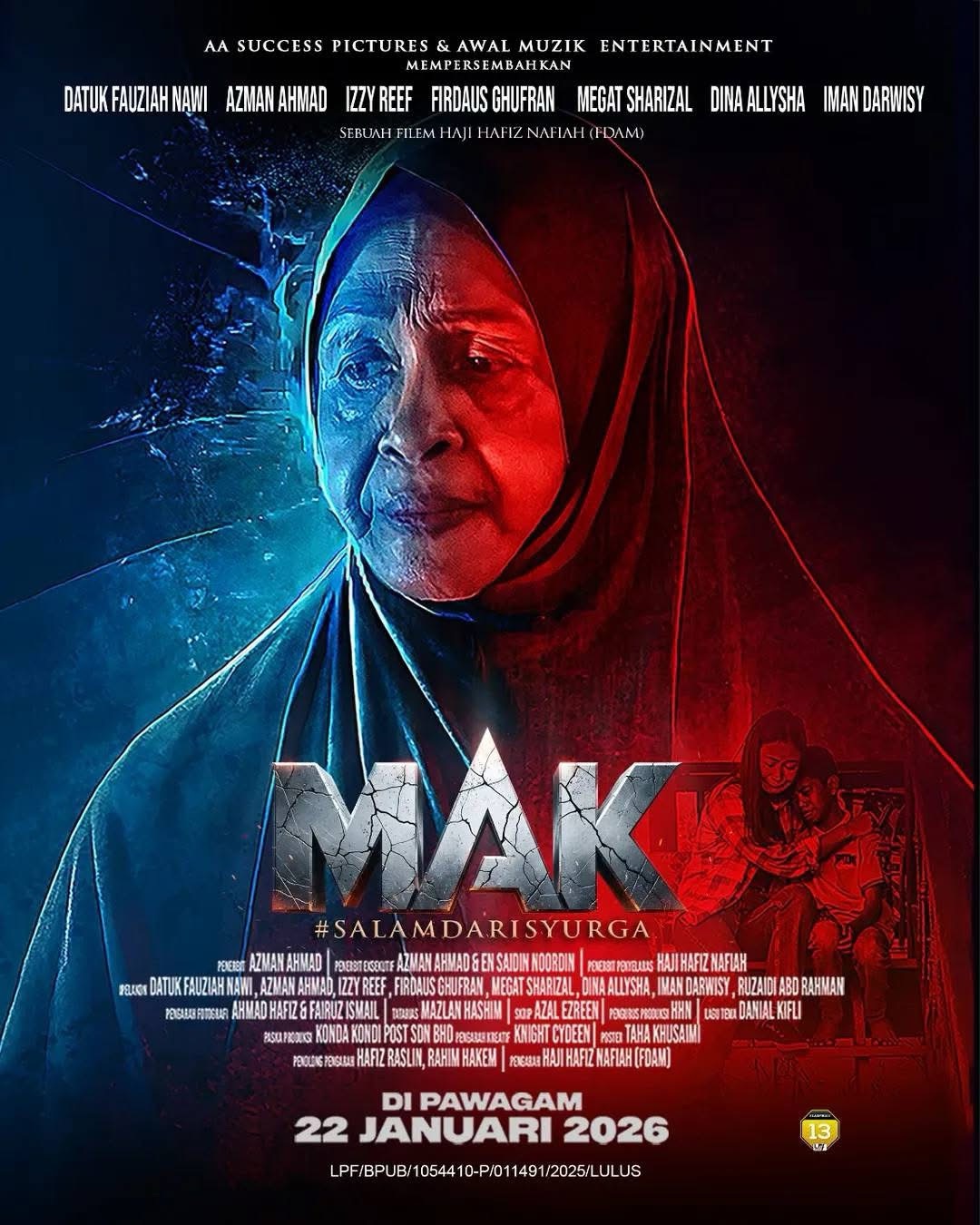 Filem Mak #SalamDariSyurga: Kasih Ibu Di Tengah Gelap Manusia