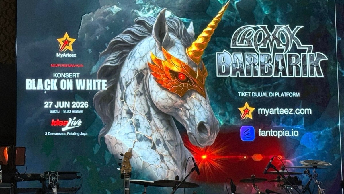 Cromok & Barbarik Satukan Tenaga Di Black On White, Tampil Segmen Tribute Khas Buat Kembara